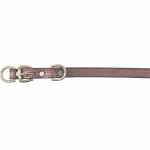 Amish Made 5/8" Leather Dog Collar - 5/8