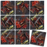 Firefighters Scramble Squares - FREE Shipping