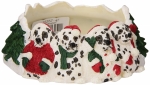 Holiday Candle Topper - Dalmatian