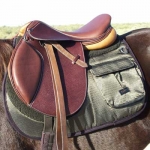 Iridescent Comfort Plus Pocket Saddle Pad