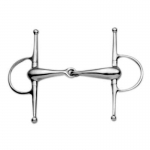 KORSTEEL THICK HOLLOW MOUTH FULL CHEEK SNAFFLE