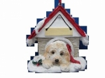 Personalized Doghouse Ornament - Cockapoo