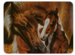 River's Edge Tempered Glass Cutting Board A Mother's Touch Mare and Foal