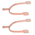 Rose Gold Spurs with Matching Straps - Ladies 3/4"