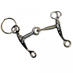 Tom Thumb Western Snaffle Bit Key Ring / Key Chain