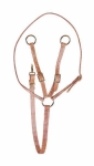 Tory Leather Harness Leather Training Fork Martingale With Soild Brass Hardware