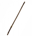 Tory Leather Standing Attachment with Solid Brass Hardware