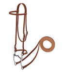 Weaver Leather Pony Harness Leather Browband Bridle