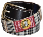 5/A BAKER Unisex Classic Plaid Belt