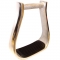 Aluminum Western Stirrups w/Pad