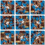 American Revolution Scramble Squares - FREE Shipping