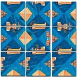 Ancient Egypt Scramble Squares - FREE Shipping