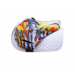 ART of RIDING Saddle Cover - Friends in Color FREE Shipping