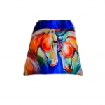 ART of RIDING Stirrup Bags - Twin Horses FREE Shipping