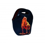 ART of RIDING Tote - Red Wind on Black FREE Shipping