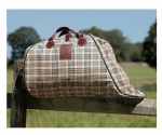 Baker Saddle Carrier Baker Plaid