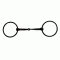 Black Sweet Iron Loose Ring Snaffle Bit - 4"