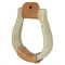 Braided Rawhide Oxbow Stirrup