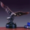 Bronze Finish 17" Soaring Eagle Sculpture