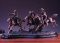 Bronze Finish 22" Three Riders Horse Sculpture