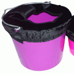 Bucket Cover EZ Access - 20 qt. Black