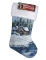 Cabin Christmas Stocking 20"