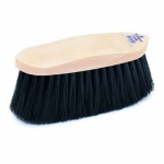 Champion Horse Grooming Flick Brush - Plastic Back - Black