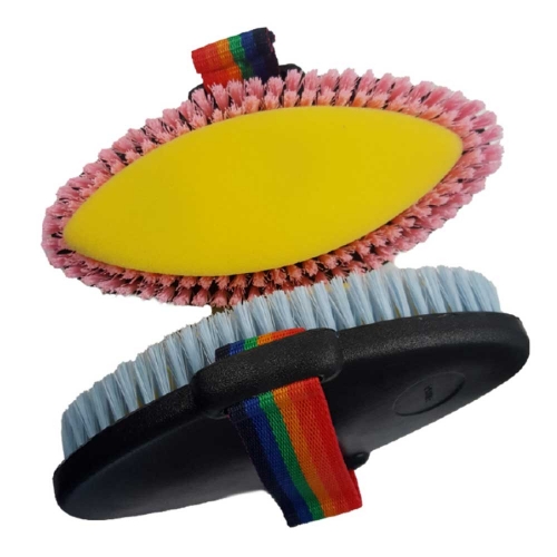 Champion Horse Grooming Sponge Body Brush with Strap, Grooming Supplies &  Tack at TOHTC.com