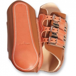 classic equine leather skid boots
