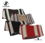 Classic Equine Zone Wool Top Western Saddle Pad-34X38