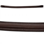 Collegiate Replacement Plain Raised Browband 5/8"" Full