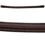 Collegiate Replacement Plain Raised Browband 5/8"" Full