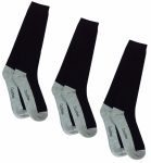 Cool-Max Black Boot Socks - 3 Pack