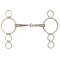 Coronet 3 Ring Continental Gag Bit 17mm Mouth