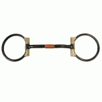 Coronet Black Iron Show Snaffle Bit