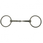 Coronet Black Sweet Iron Loose Ring Snaffle Bit