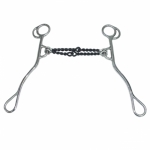 Coronet Double Twist Wire Sweet Iron Curb Bit - 8" Shanks