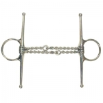 Coronet Double Twisted Wire Full Cheek Snaffle Bit