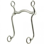 Coronet Fixed Cheek Low Port Walking Horse Bit