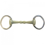 Coronet Flexi Flat Ring Mullen Mouth Eggbutt Bit