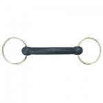 Coronet Flexible Rubber Mullen Mouth Loose Ring Bit