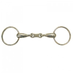 Coronet French Link Hollow Mouth Loose Ring Bit