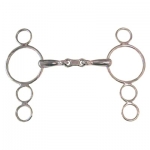 Coronet German Silver Continental Solid French Link Gag Bit