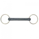 Coronet Hard Rubber Mullen Mouth Loose Ring Bit