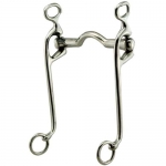 Coronet Loose Cheek Low Port Walking Horse Bit