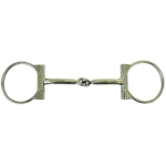 Coronet Robart Pinchless Western Snaffle Offset Dee Bit