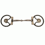 Coronet Show Snaffle w/Star Concho Bit