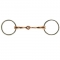 Coronet Slow Twist Copper Mouth Snaffle Bit