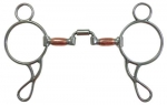 Coronet Square Low Port Copper Mouth Wonder Gag Bit