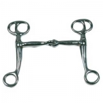 Coronet Tom Thumb Western Snaffle Bit - Malleable Iron